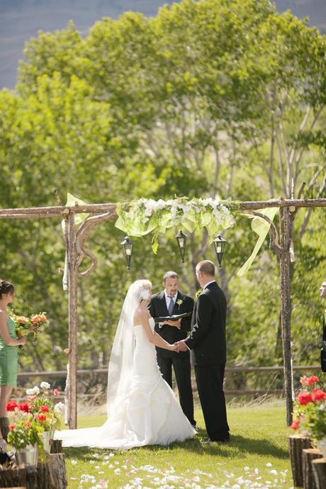 Una Boda Rústica en Pleno Campo