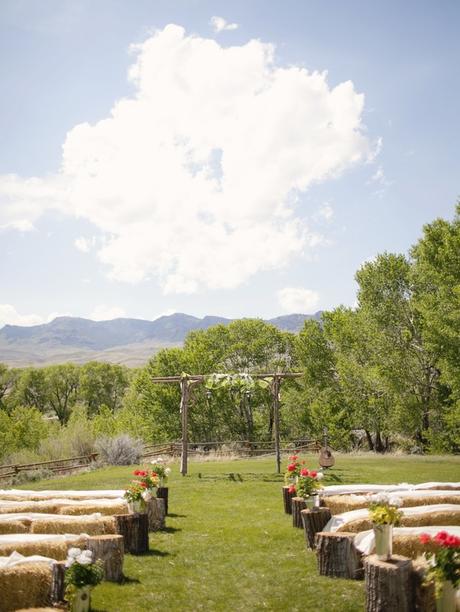 Una Boda Rústica en Pleno Campo