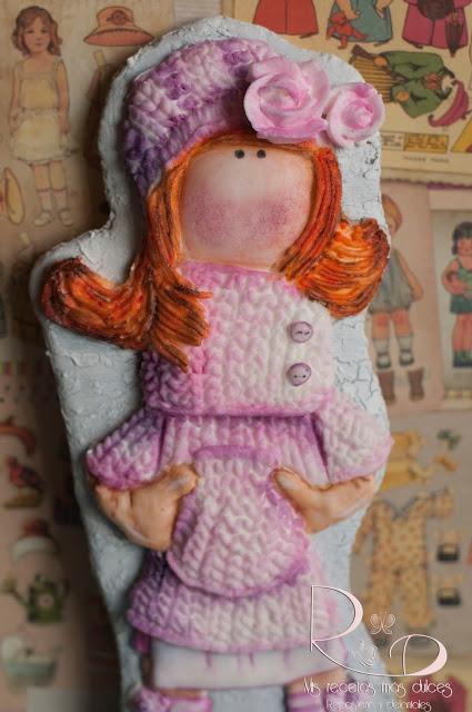 GALLETA DECORADA CON JERSEY DE PUNTO