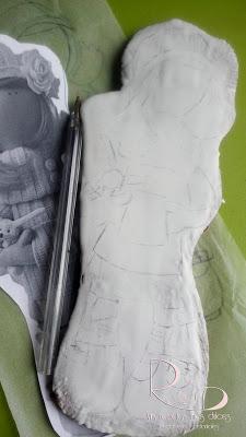 GALLETA DECORADA CON JERSEY DE PUNTO