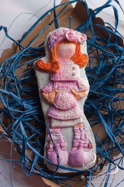 GALLETA DECORADA CON JERSEY DE PUNTO