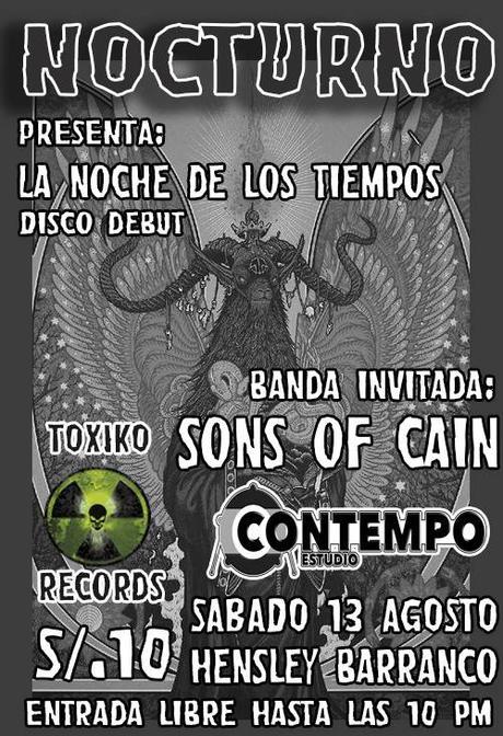 Nocturno presentará su álbum debut en el Hensley de Barranco