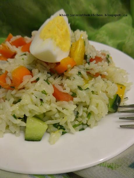 SALADE DE RIZ / RICE SALAD / ENSALADA DE ARROZ / سلطة الأرز