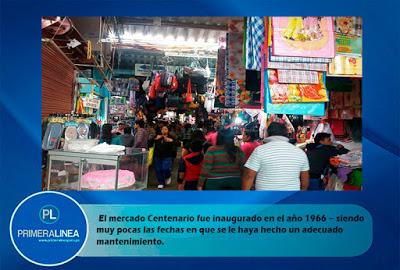 MERCADO CENTENARIO NO TENDRÍA CERTIFICADO DE DEFENSA CIVIL…