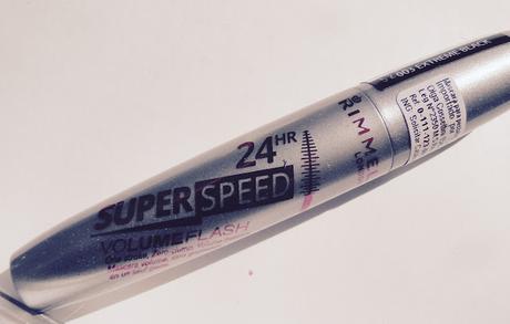 Super Speed Volume Flash de Rimmel London, máscara 24hr