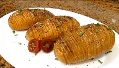 Patatas al Horno estilo Hasselback