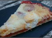 Pizza longaniza huevos codorniz