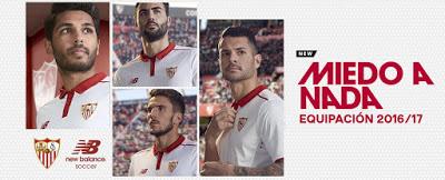 Dorsales Sevilla FC 2016-2017 Liga Santander