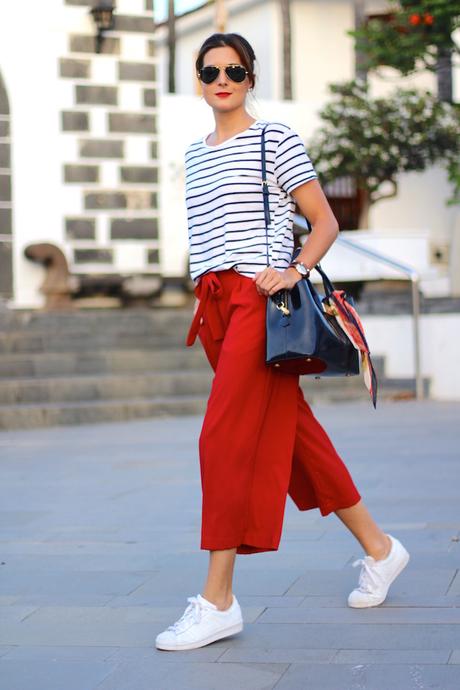 Culottes and Sneakers