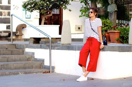 Culottes and Sneakers