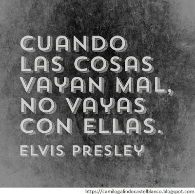 Si algo va mal, no vayas con aquello