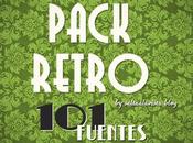 Pack Fuentes Estilo Retro Gratis