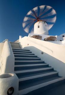 LUGARES DE ENSUEÑO: Isla Santorini - Grecia.