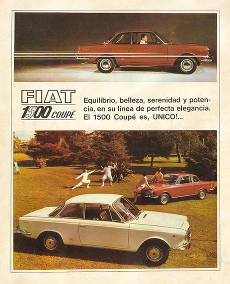 La cupé Fiat 1500