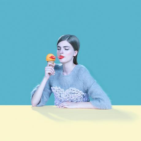 El peculiar universo de Bara Prasilova y sus fotografías de moda