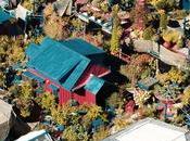 pareja pasa años construyendo isla casa flotante Canadá