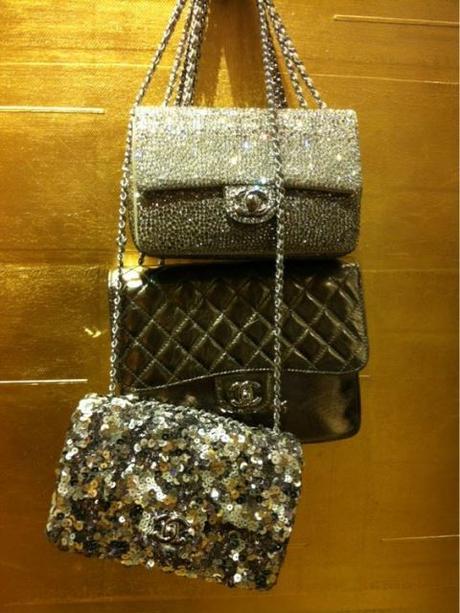 glitter handbag street style 2