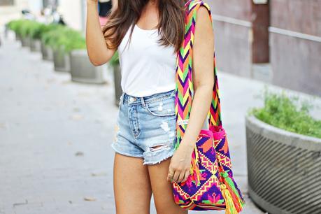 Shorts y Bolso Wayuu + Código descuento