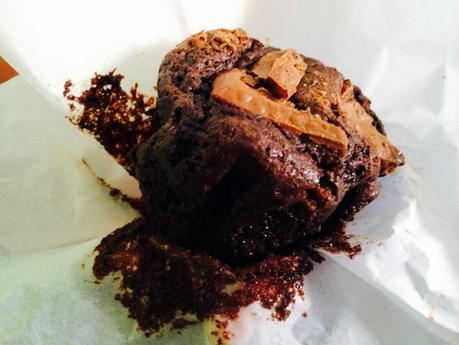 Receta: Muffins de chocolate crunch