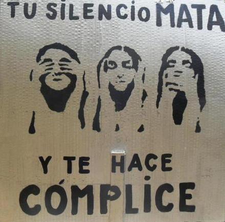 Tu silencio es su tortura y muerte
