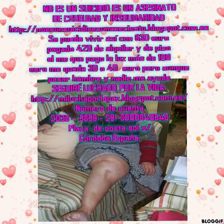 No es un suicidio es un asesinato de crueldad y insolidaridad.