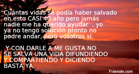 Otro mundo ya no es posible. ¿ves lo que yo veo?