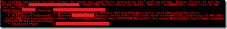 Error 0xc8000713: failed to notify source server