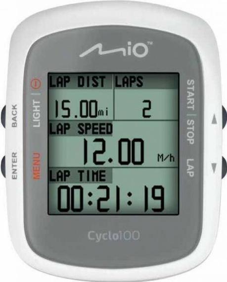 Computadores para ciclismo GPS económicos: Mio Cyclo 100