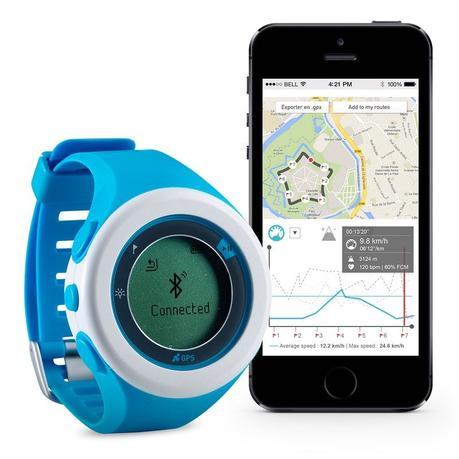 Computadores para ciclismo GPS económicos: Reloj digital GPS Onmove 200