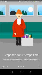 Google Opinion Rewards encuestas breves