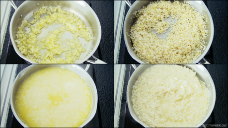 Risotto con Scamorza e Bresaola