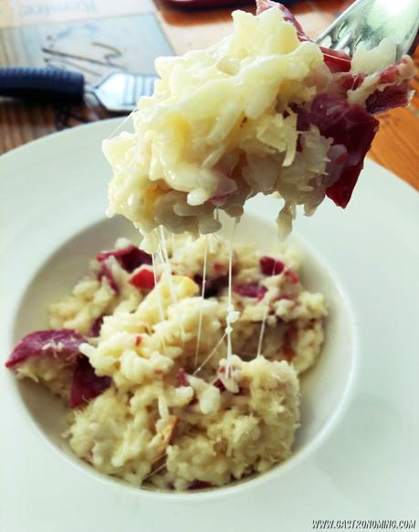 Risotto con Scamorza e Bresaola