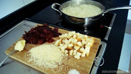 Risotto con Scamorza e Bresaola Risotto con Scamorza e Bresaola