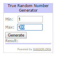 Sorteo Cat People en Random.org