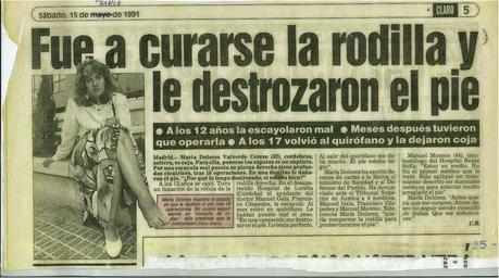 Reclamación al hospital reina Sofía Córdoba 14 años esperando para que me opere