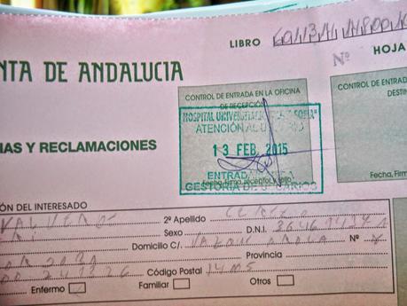 Reclamación al hospital reina Sofía Córdoba 14 años esperando para que me opere