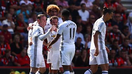 FUTBOL/SOCCER. Premier League, jorn. 1ª: Bournemouth 1 Manchester United 3