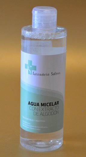 El Agua Micelar con Extracto de Algodón de FARMACIA SALOM