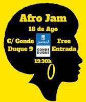 Concierto de Afro Jam en Conde Duque