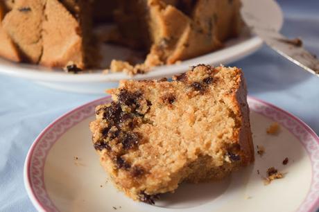 Bundt Cake de Pan de Jengibre, Guinness y Chocolate