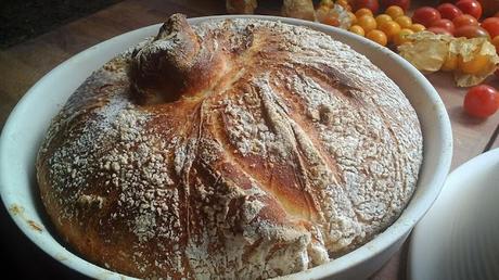 MI PRIMER PAN EN CAMPANA DE CERAMICA ......ASOMBROSO