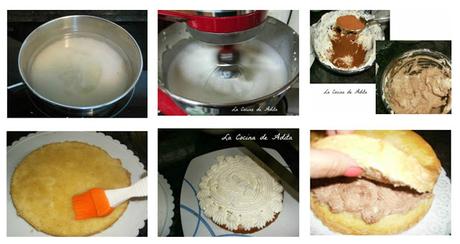 Tartitas con flor de merengue