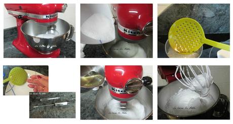 Tartitas con flor de merengue