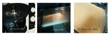 Tartitas con flor de merengue