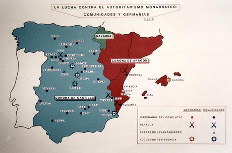 Carlos V: Comunidades y Germanías