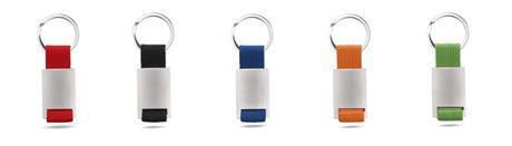 Llaveros rectangulares de metal Llaveros rectangulares de metal