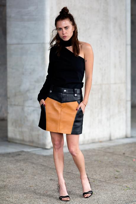 Imprescindibles de moda: falda de piel negra