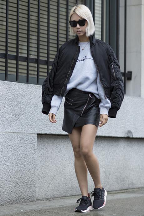 Imprescindibles de moda: falda de piel negra