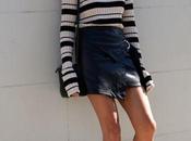 Imprescindibles moda: falda piel negra