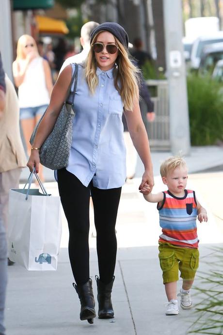 A little edgy tomboy, Hilary Duff is one stylish mom! | See 200+ more of her best looks: 
